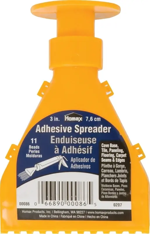 Adhesive Spreader Nozzle, 3-In.
