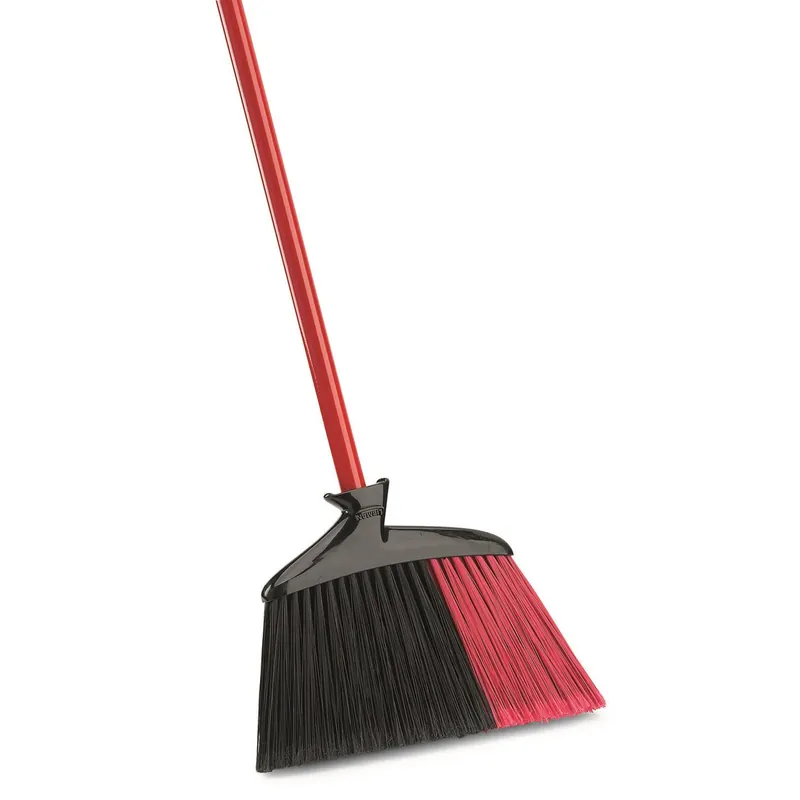13 In. W X 49 In. L Steel Handle Angle Broom With Recycled Fibers
