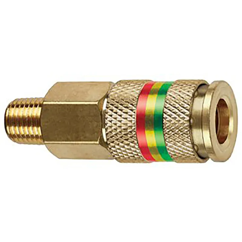 1/4 In. Mnpt Brass Combo-coupler With 300 Psi Pressure Rating
