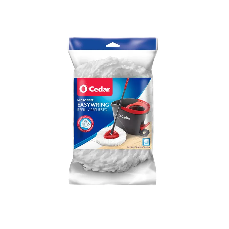 O-Cedar EasyWring 12 In. Spin Microfiber Mop Replacement 1 Pk