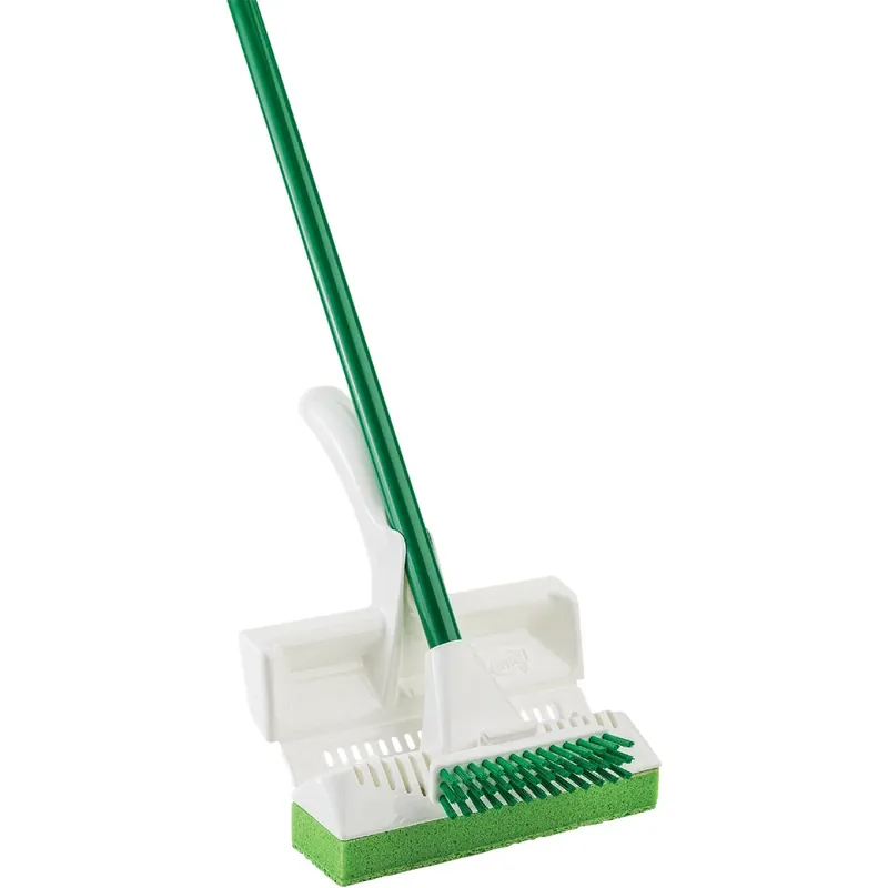 Scrubster Sponge Mop & Attached Scrub Brush