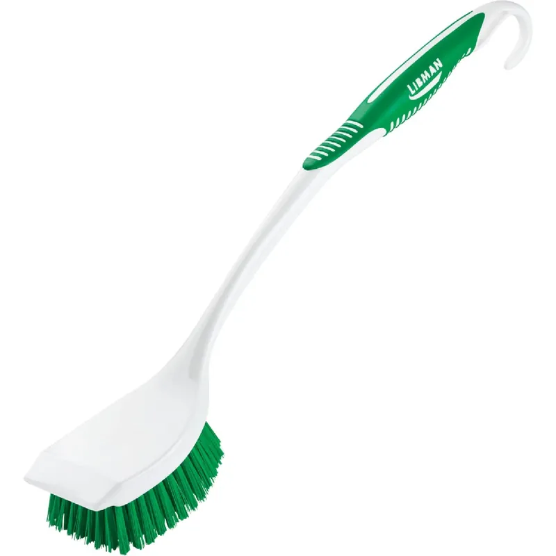 Long Handle Scrub Brush, 4 X 5 In.