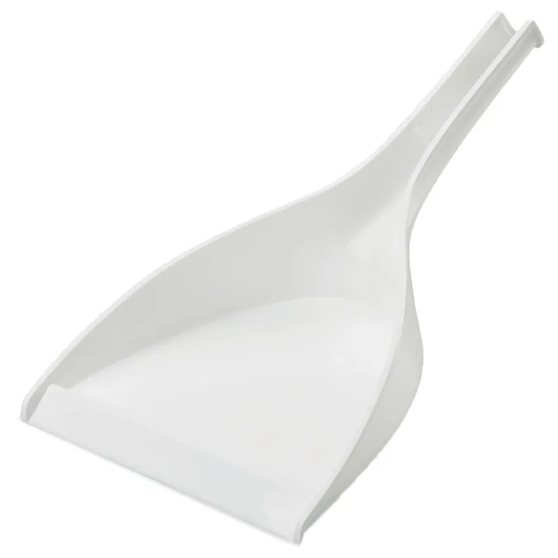 10-1/2 In. White Plastic Handheld Dust Pan Model 228