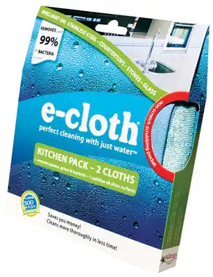 E-Cloth Microfiber Kitchen Cleaning Cloth 2 Pk