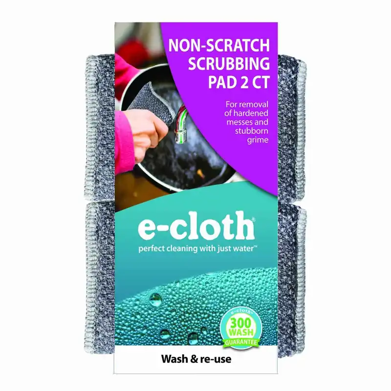 E-Cloth Medium Duty Scrubbing Pads For All Purpose 4-3/4 In. L 2 Pk