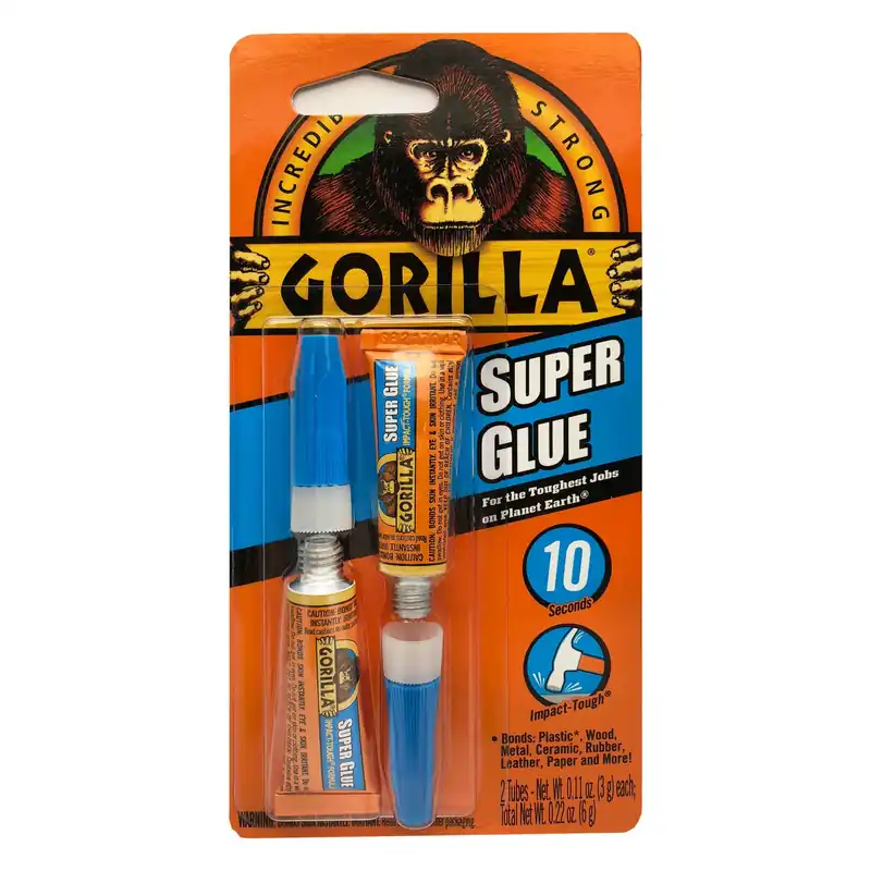Gorilla High Strength Glue Clear Super Glue 0.22 Oz