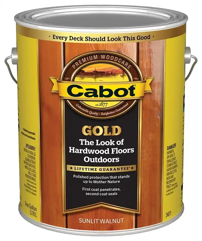 Gold Ultimate Wood Finish, Sunlit Walnut, 1-Gallon