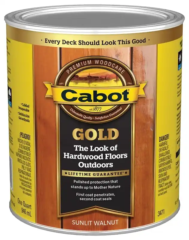 GoldUltimate Wood Finish, Sunlit Walnut, 1-Qt.