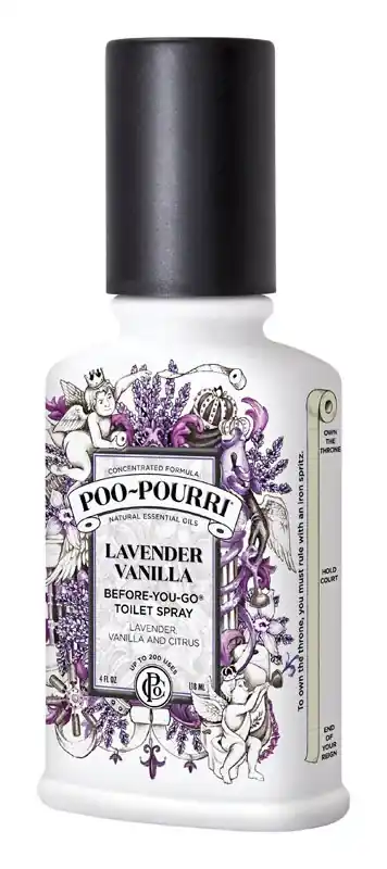 Poo-Pourri Lavender Vanilla Scent Odor Eliminator 4 Oz Liquid