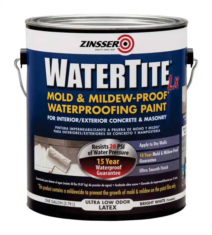 Latex Mold & Mildew Proof Waterproofing Paint, Gallon