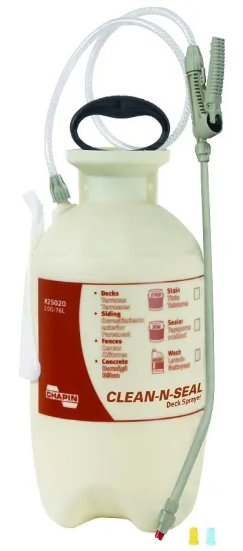 Clean ‘N Seal Deck Sprayer, 2-Gallons