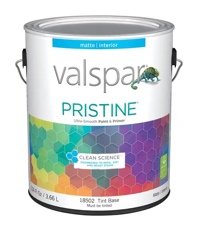 Pristine Flat Tintable Medium Base Interior Paint 1 Gallon
