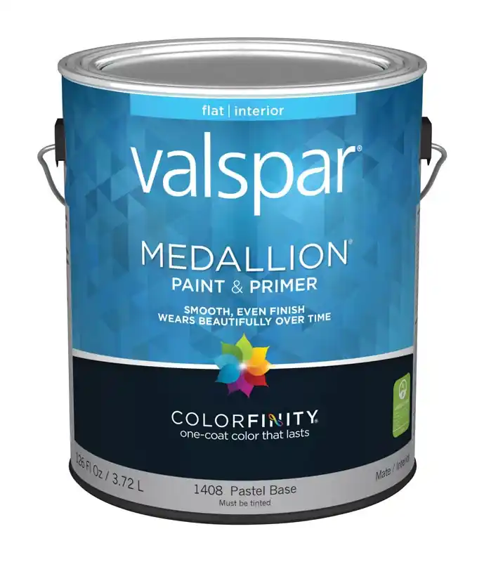 Valspar Medallion Flat Pastel Base Paint Interior 1 Gal
