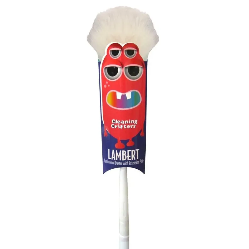 Cleaning Critters Lambert Lambs Wool Duster 4 In. W X 59 In. L