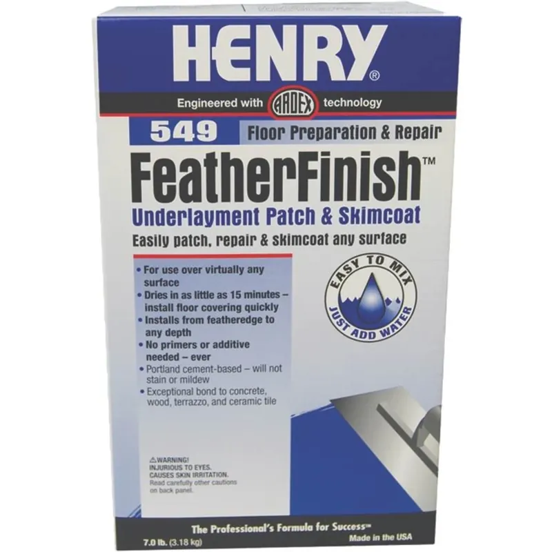 549 FeatherFinish Underlayment Patch & Skimcoat, 7-Lbs.