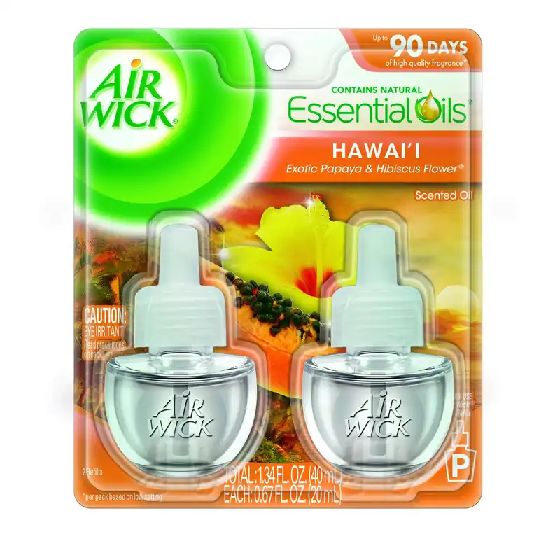 Air Wick Hawaii Scent Air Freshener Refill 0.67 Oz Liquid