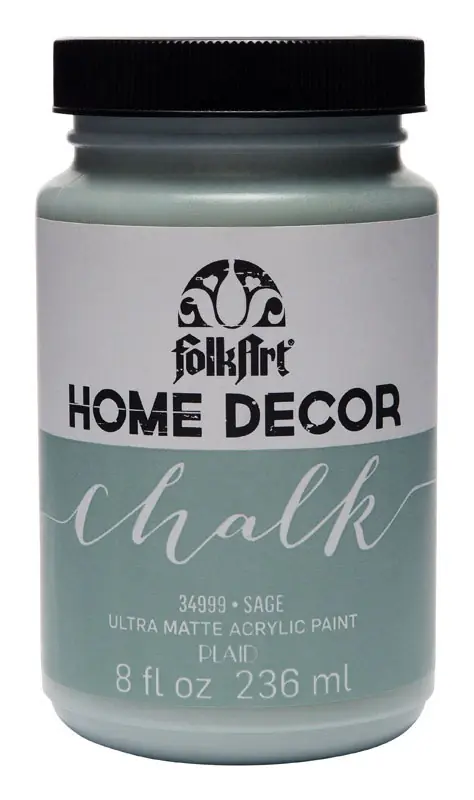 FolkArt Flat Chalky Finish Sage Hobby Paint 8 Oz