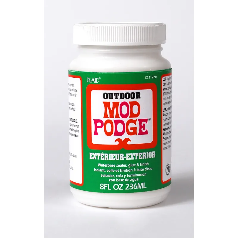 Mod Podge High Strength Outdoor Decoupage Glue 8 Ounces Cs11220