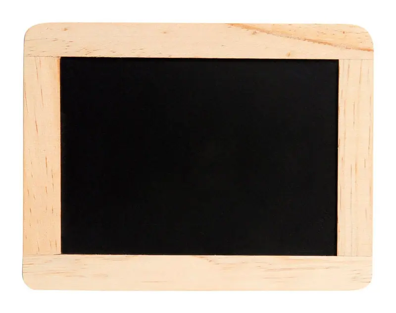 8.5 In. W X 10.5 In. H Natural Beige Wood Chalkboard - Model 12679e
