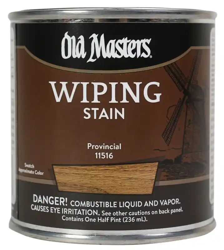 Wiping Stain, Oil-Based, Provincial, 1/2-Pt.
