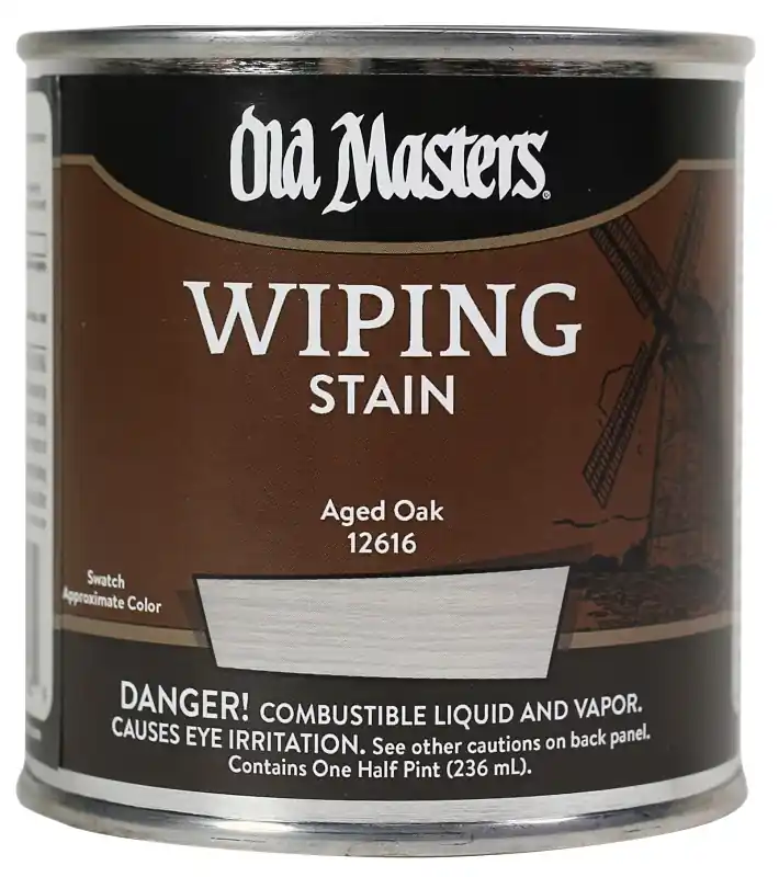 Wiping Stain, Oil-Based, Aged Oak, 1/2-Pt.