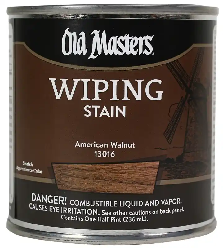 Wiping Stain, Oil-Based, American Walnut, 1/2-Pt.