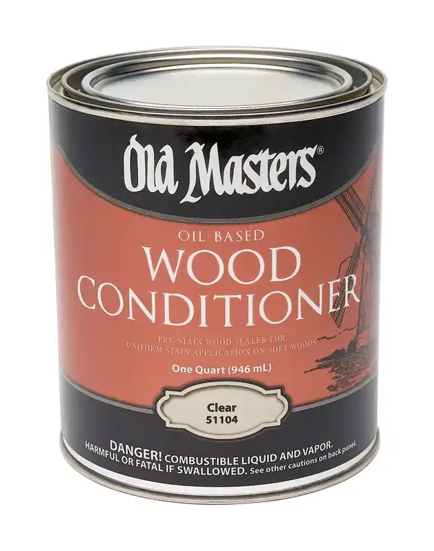 Old Masters Clear Oil-Based Wood Conditioner 1 Qt