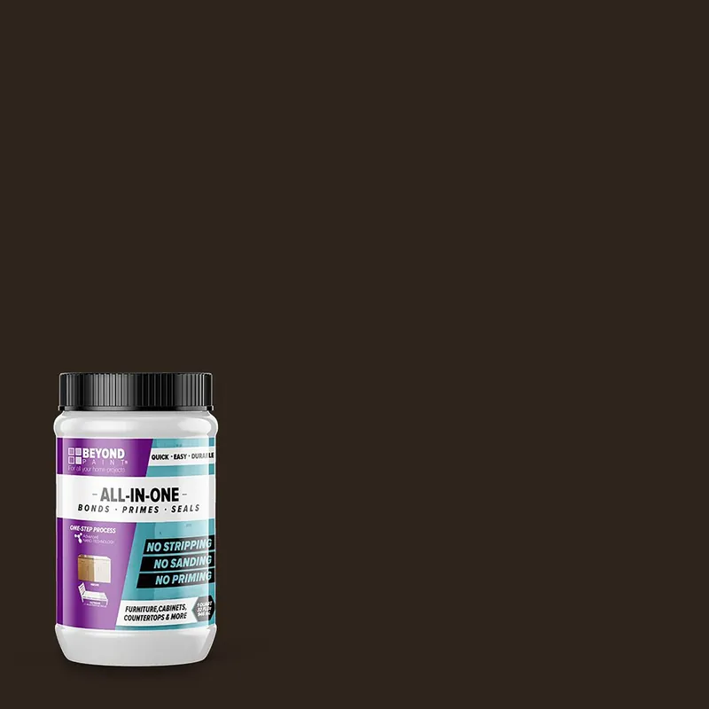 All-In-One Refinishing Paint, Mocha, 1-Qt.