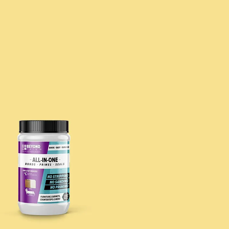 All-In-One Refinishing Paint, Buttercream, 1-Qt.