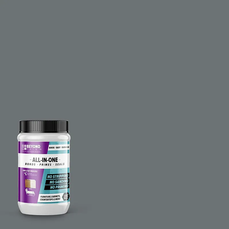 All-In-One Refinishing Paint, Pewter, 1-Qt.