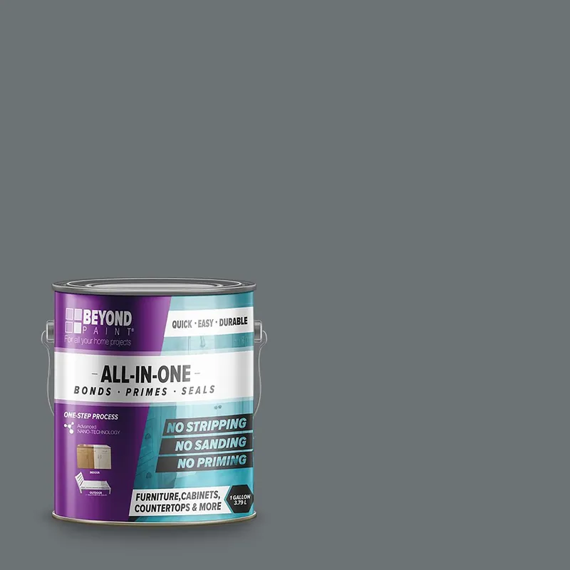 All-In-One Refinishing Paint, Pewter, Gallon