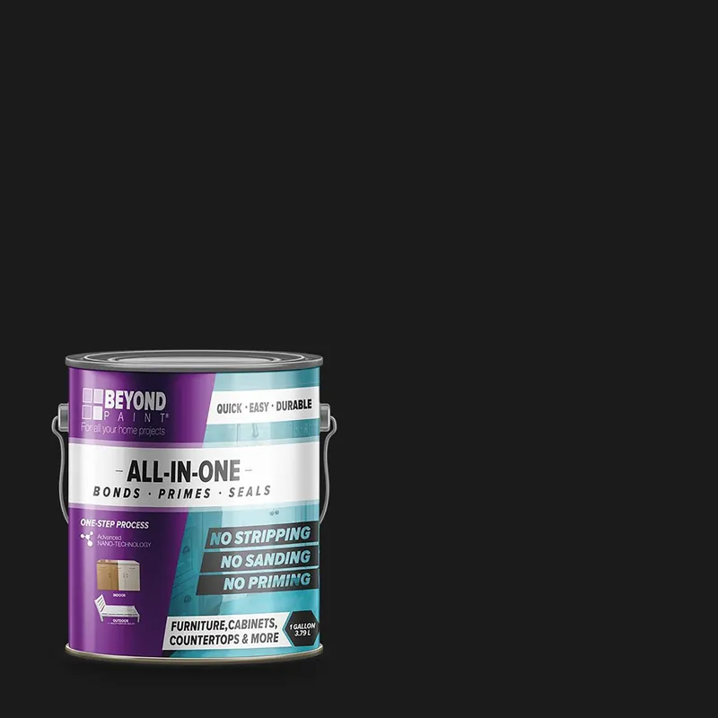 All-In-One Refinishing Paint, Licorice, 1-Gallon