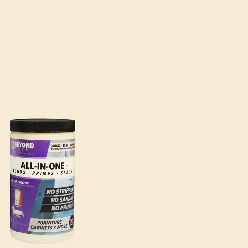All-In-One Refinishing Paint, Off White, 1-Qt.