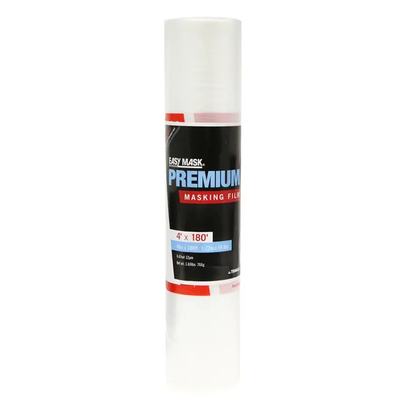 Easy Mask 4 Ft. W X 180 Ft. L X 0.5 Mil Plastic Masking Film 1 Pk
