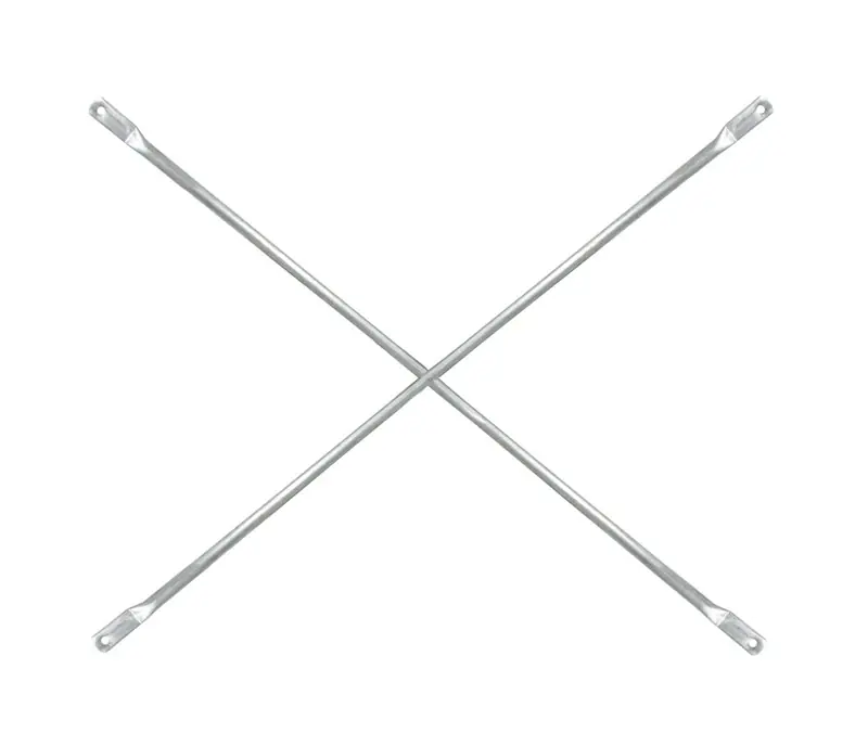 Metal Tech Steel Silver Scaffold Cross Brace 1 Pk