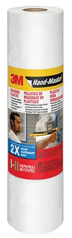 3M Hand-Masker 12 In. W X 360 Ft. L Plastic Masking Film 1 Pk