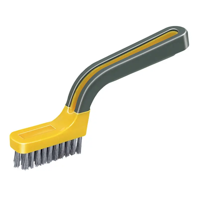 0.75 In. W X 7 In. L Nylon Grout Brush With Soft Grip Handle