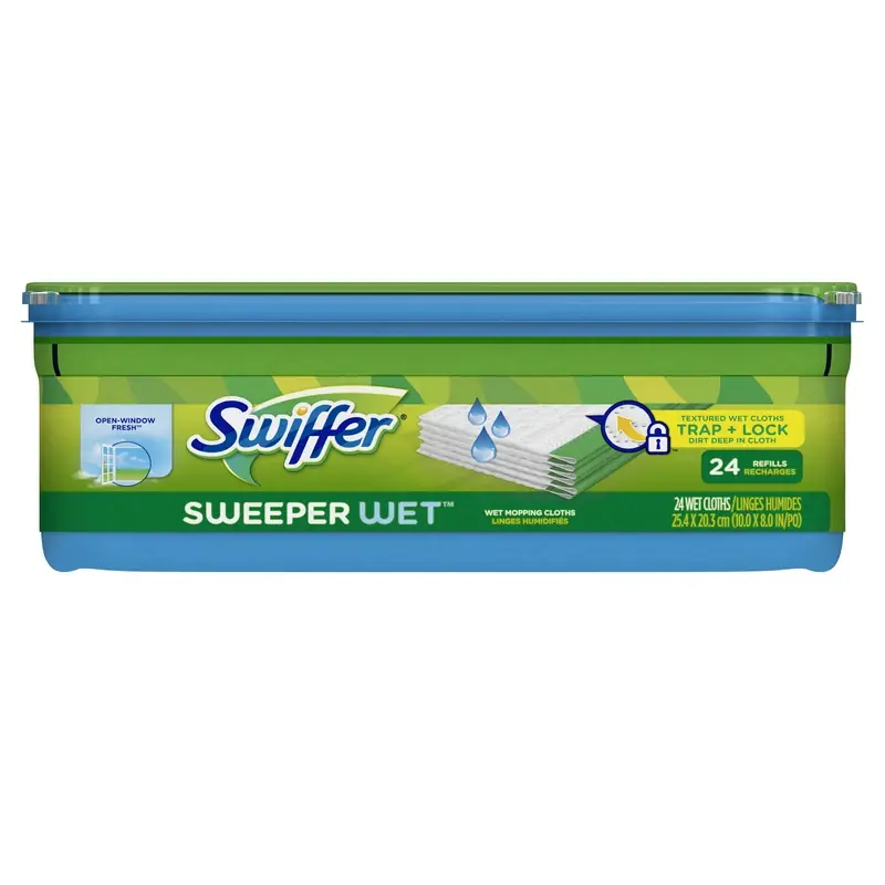 Swiffer Sweeper Fresh Scent Floor Cleaner Refill Pads 24 Pk