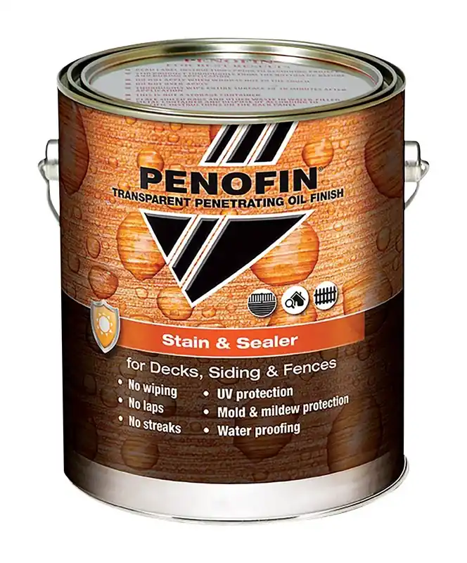 Penofin Transparent Matte Mission Brown Oil-Based Alkyd Stain And Sealer 1 Gal