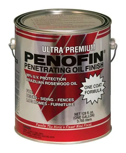 Ultra Premium Transparent Oil-based Wood Stain, Mission Brown, 1 Gallon