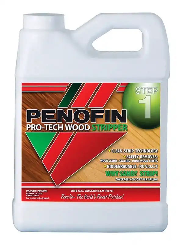 Pro-tech Wood Stripper 1 Gallon - Fast Acting Biodegradable Formula