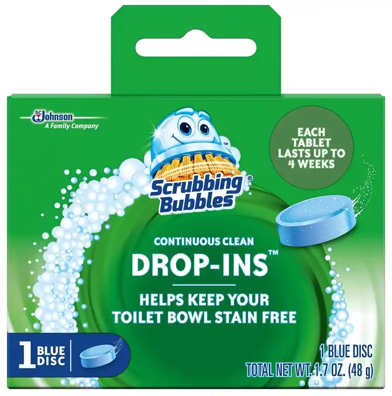 Vanish No Scent Toilet Bowl Cleaner 1.7 Oz Tablet - Continuous Clean