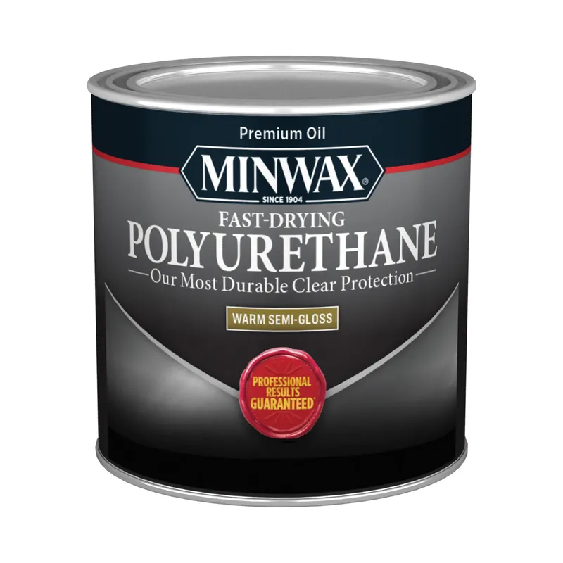 Semi-Gloss Polyurethane Finish, 1/2 Pt.