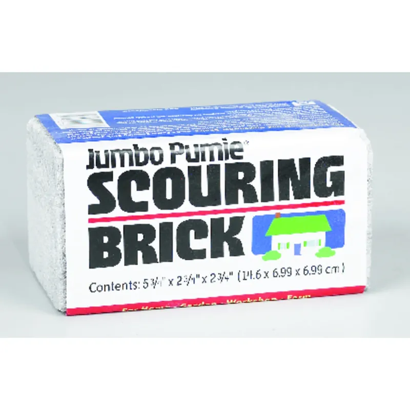 US Pumice Jumbo Pumie Heavy Duty Scouring Brick For Multi-Purpose 5-3/4 In. L 1 Pk