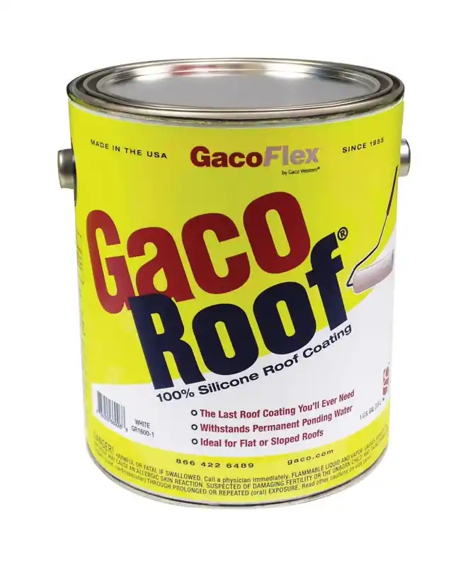 GacoFlex White Silicone Roof Coating 1 Gal