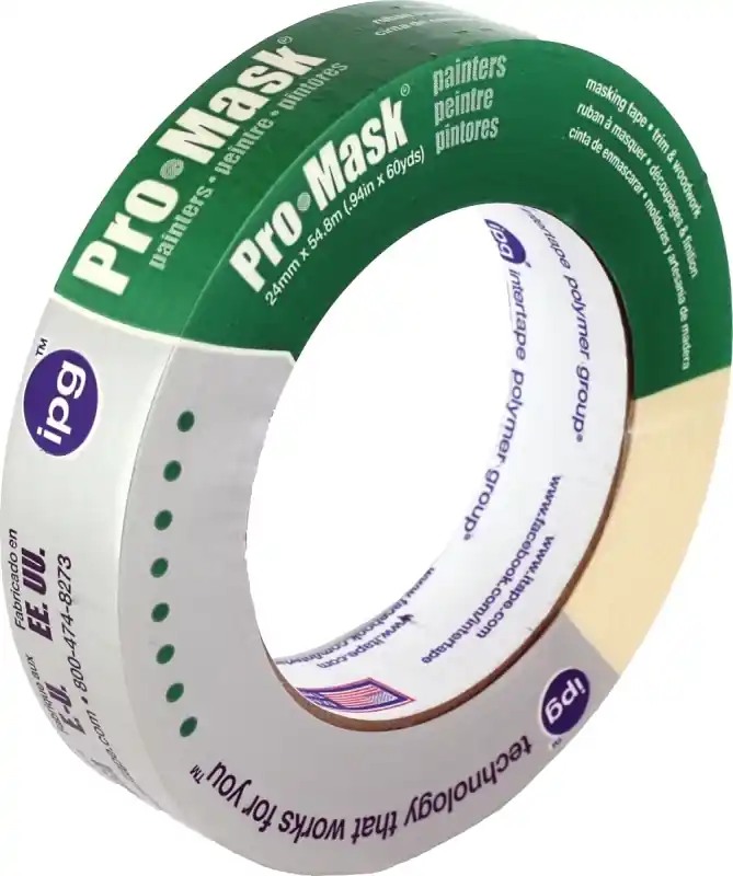 IPG Pro-Mask 0.94 In. W X 60 Yd L Beige Medium Strength Masking Tape 1 Pk