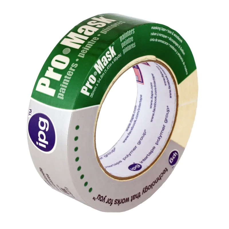 IPG Pro-Mask 1.41 In. W X 60 Yd L Beige Medium Strength Masking Tape 1 Pk