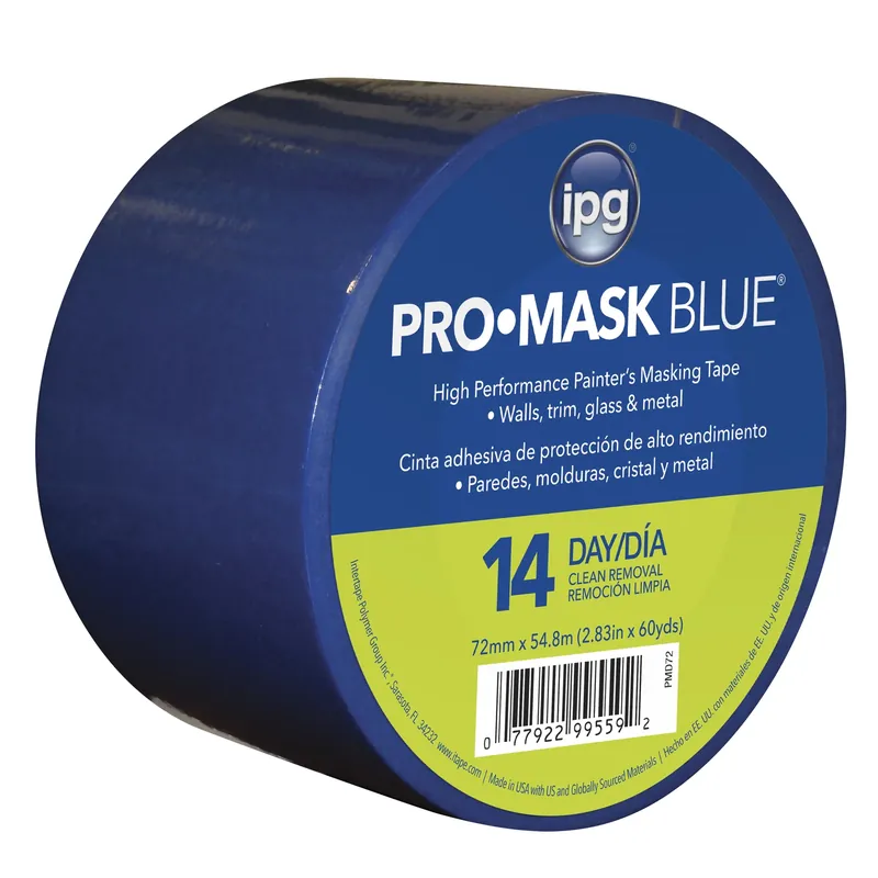 IPG 2.83 In. W X 60 L Blue Medium Strength Painter‘s Tape 1 Pk