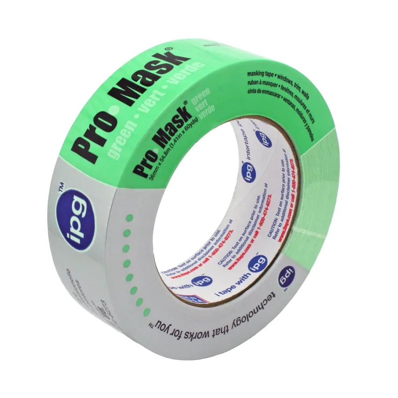 IPG 1.41 In. W X 60 L Green Medium Strength Painter‘s Tape 1 Pk