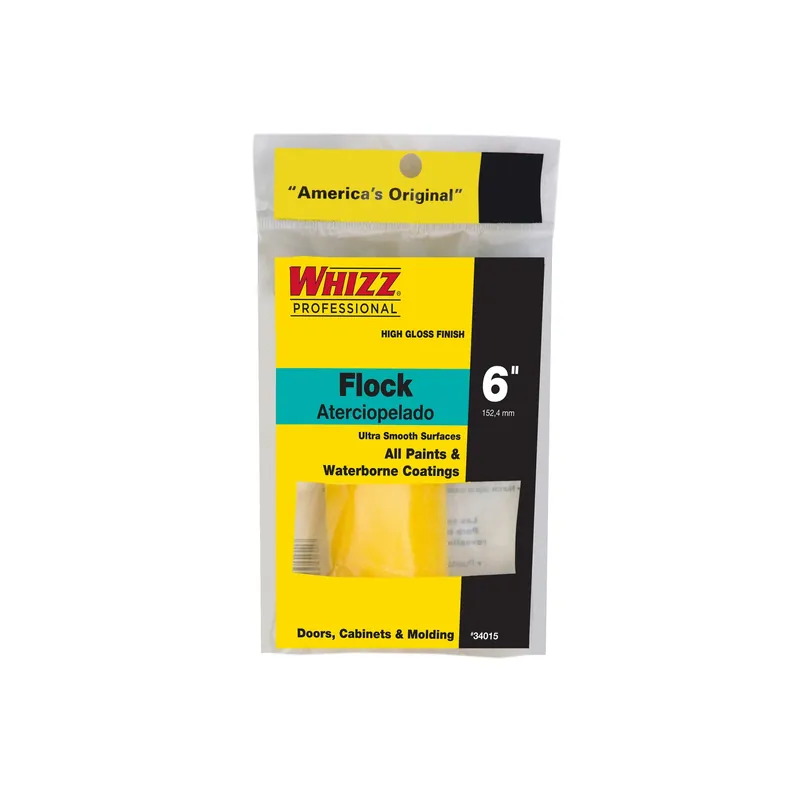 Whizz Flock 6 In. W X 1/2 In. Mini Paint Roller Cover 1 Pk
